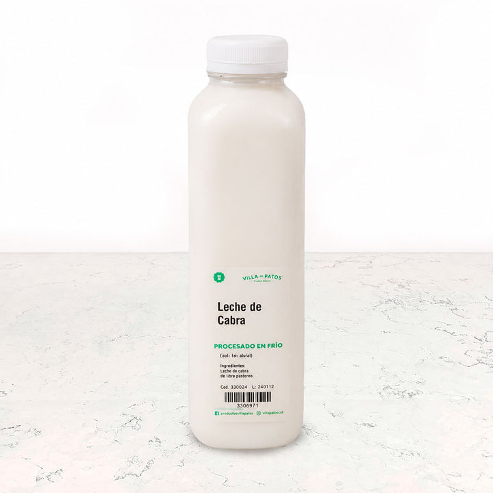 Leche de cabra de pastoreo 500ml Villa de Patos