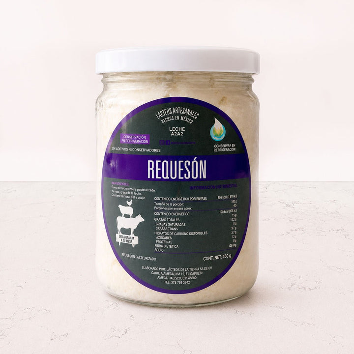 Requesón de vaca A2A2 de pastoreo 480g La Factoría