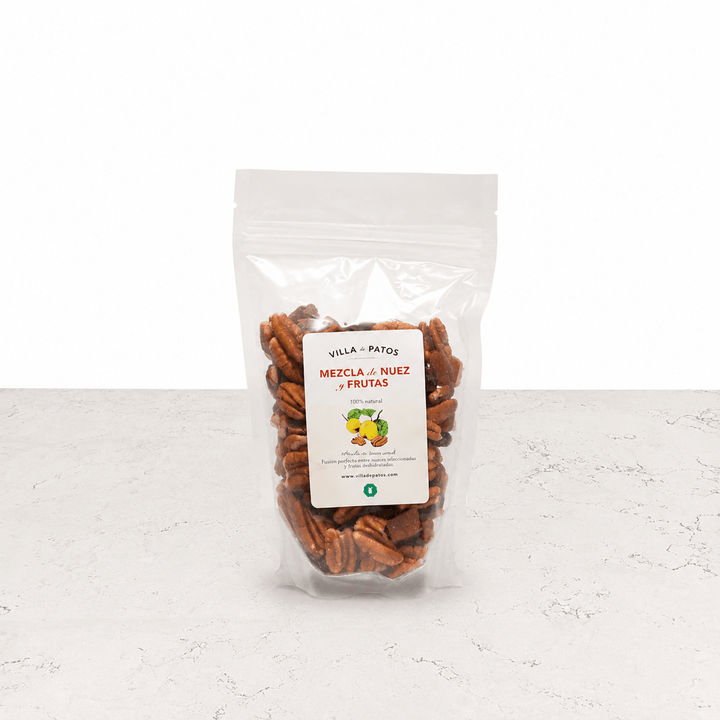Mezcla de nueces orgánicas y fruta 220g Villa de Patos