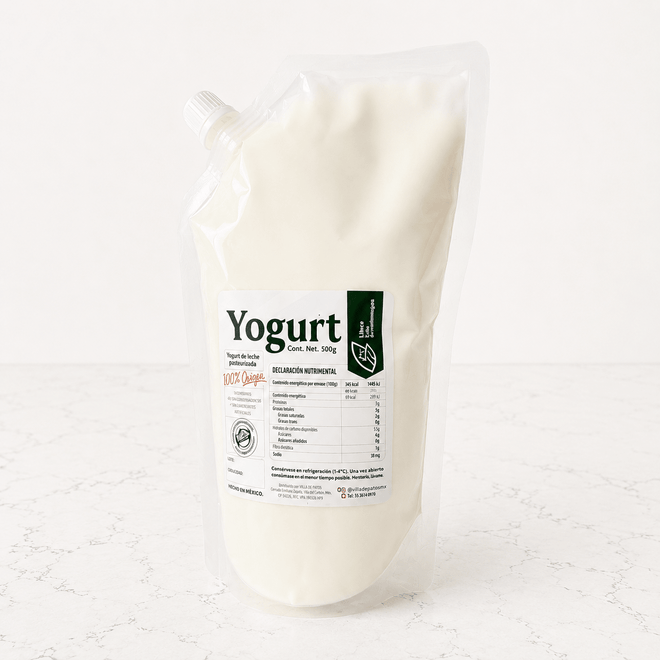 Yogurt natural de oveja 500g Finca Las Luciérnagas