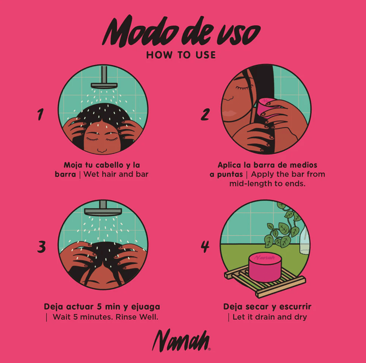 DILMUN Acondicionador sólido de Pitahaya Nanah