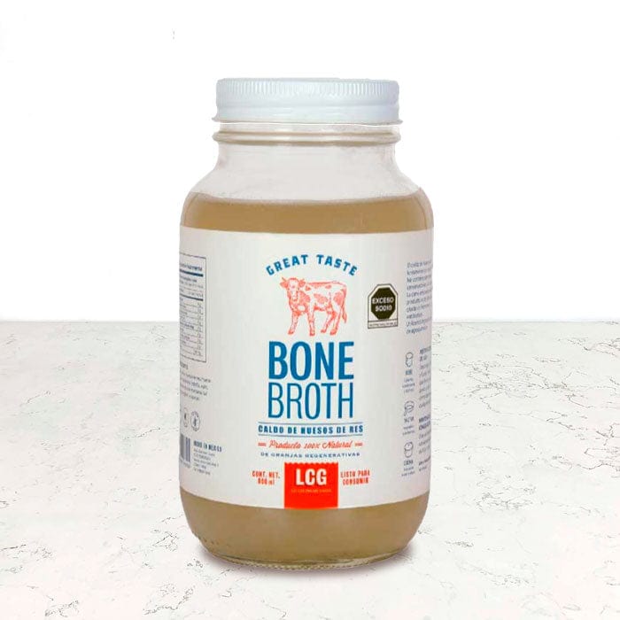 DILMUN Bone Broth caldo de huesos de res 800 ml La Cocina de Galia