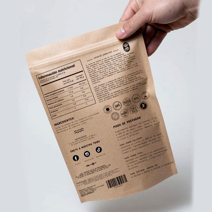 DILMUN Caldo de huesos orgánico natural liofilizado 200g Primitiva