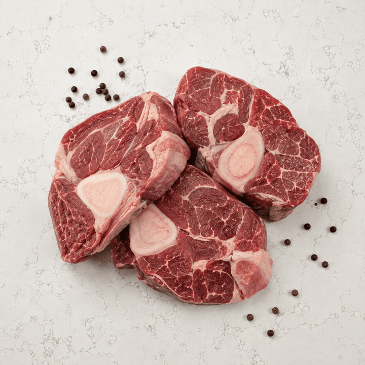 DILMUN Chambarete con hueso de res orgánico de pastoreo 1kg Santa Pradera
