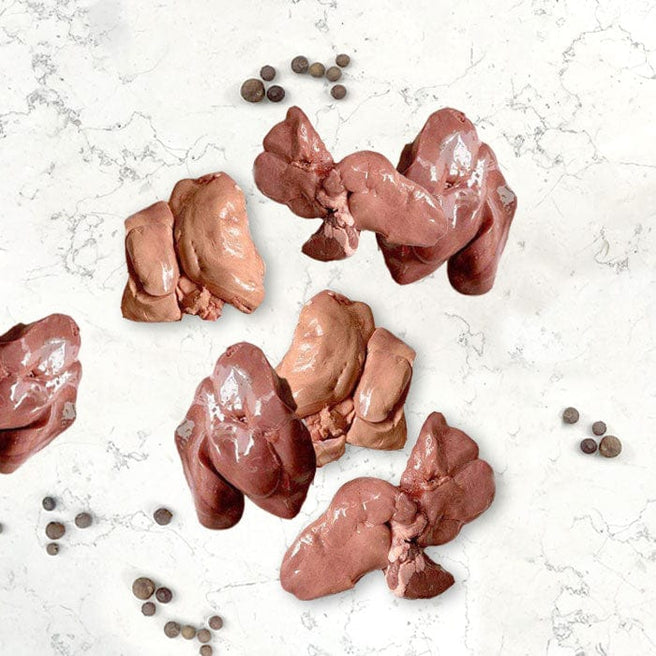 DILMUN Hígado y corazón de pollo orgánico 500g Santa Pradera