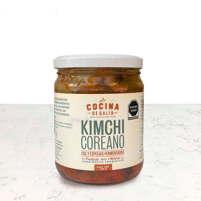 DILMUN Kimchi col coreana fermentada 370g La Cocina de Galia