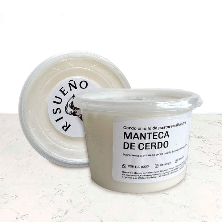 DILMUN Manteca de cerdo de pastoreo 400g Rancho Risueño