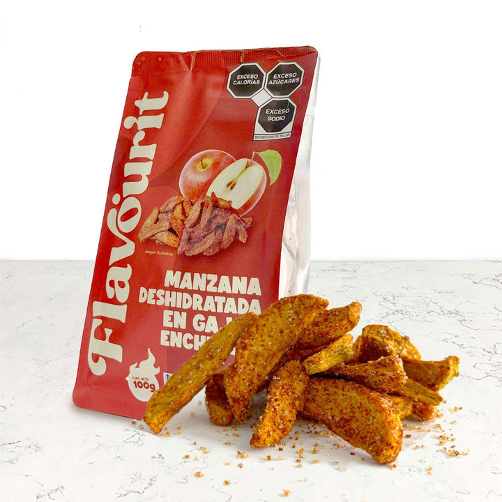 DILMUN Manzana deshidratada enchilada 100g Flavourit