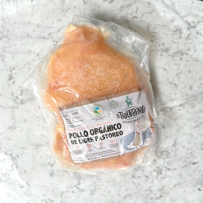 DILMUN Milanesa de pechuga de pollo orgánico aprox. 350g El Tío Orgánico