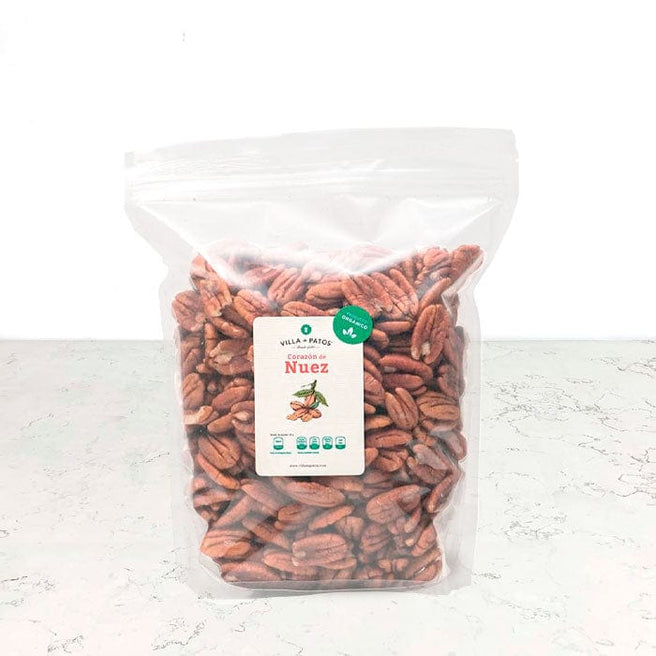 DILMUN Nuez pecana orgánica entera 350g Villa de Patos