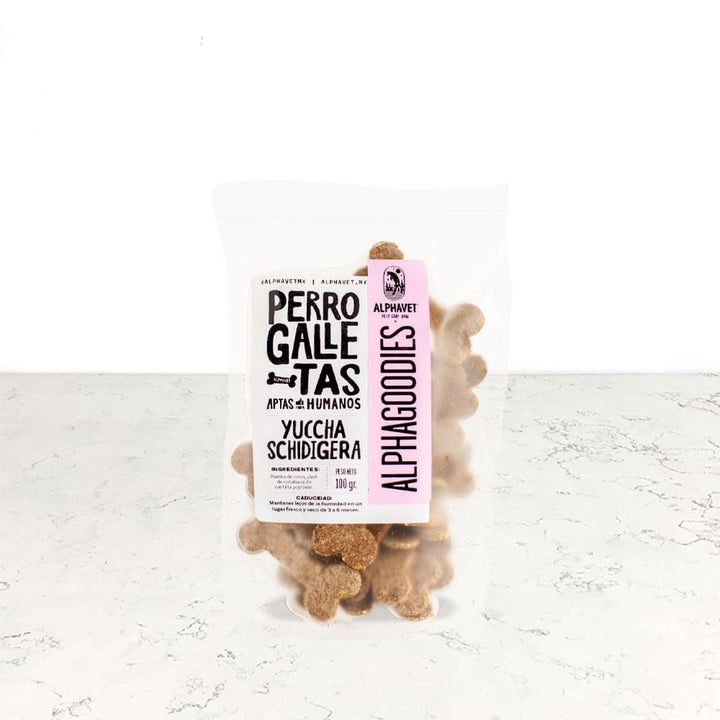 DILMUN Perrogalletas treats digestivos de yucca schidigera 100g Alphavet