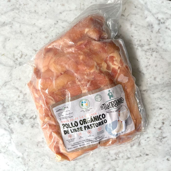 DILMUN Pierna y muslo de pollo orgánico aprox. 400g El Tío Orgánico