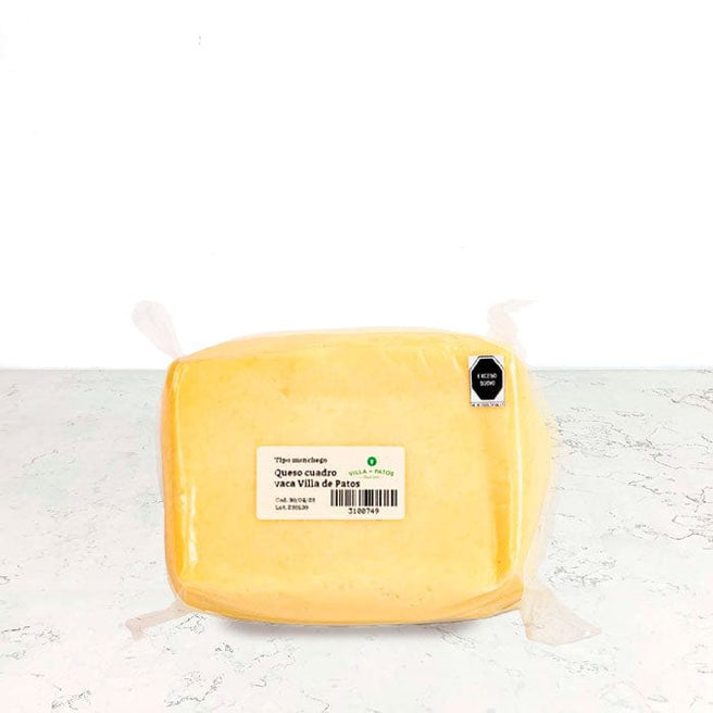 DILMUN Queso cuadro de vaca de libre pastoreo 500g Villa de Patos