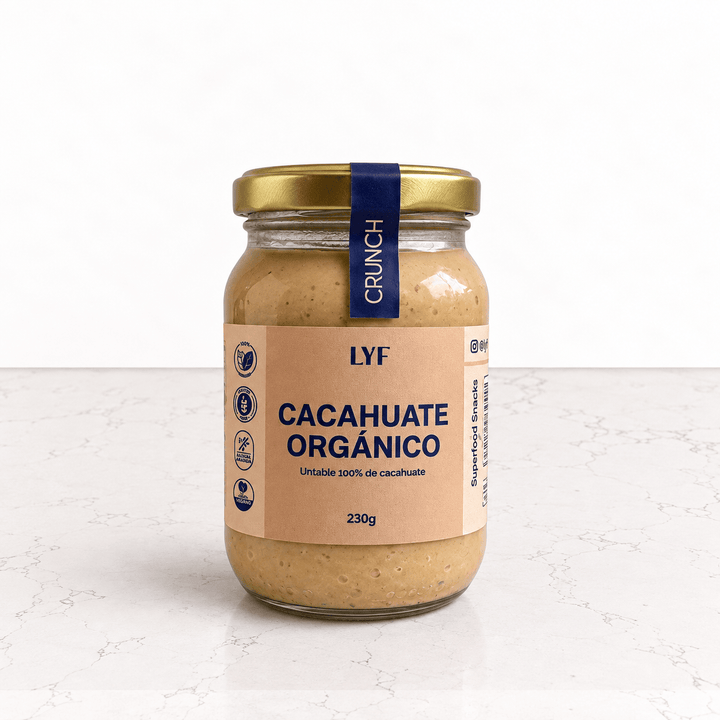 DILMUN Spread cacahuate orgánico 230g LYF Real Snacks