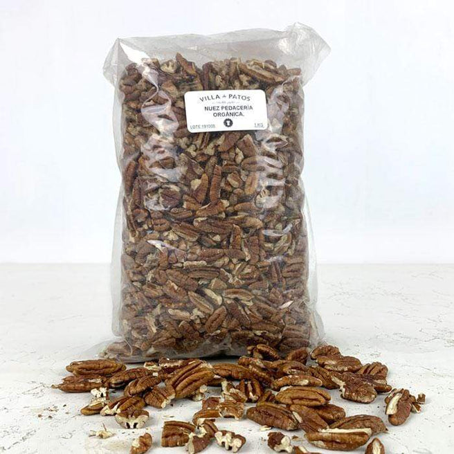 DILMUN Nuez pecana orgánica en pedacería 1kg