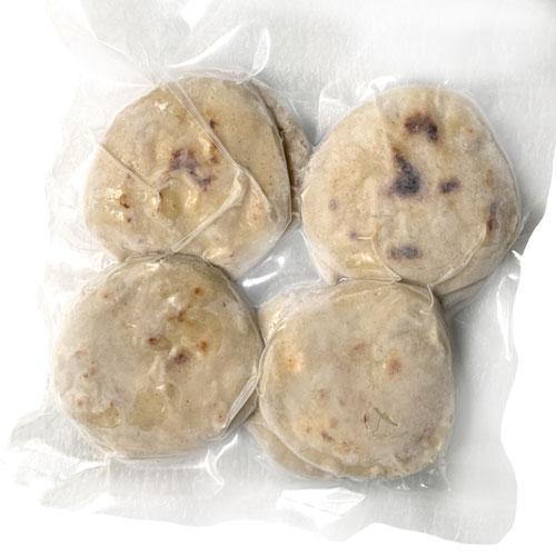 DILMUN Tlacoyos de alberjón y frijol 8 piezas Triple V