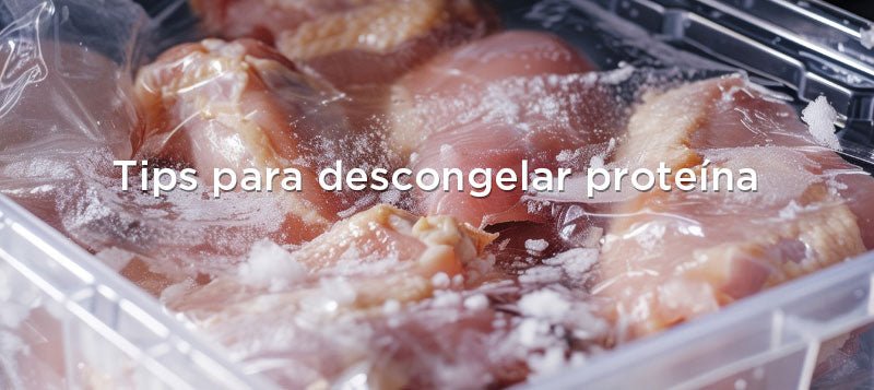 Tips para congelar y descongelar comida