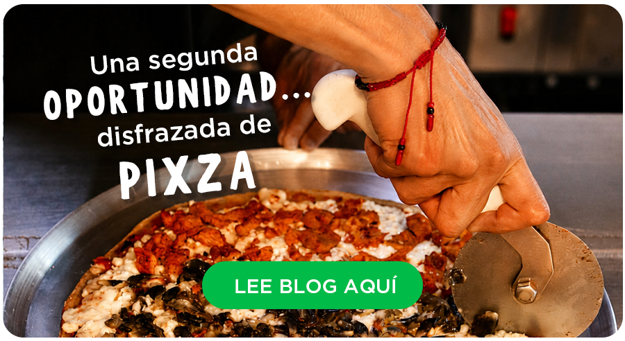 Hay pizzas que alimentan. Y hay PIXZAS que cambian vidas de jóvenes