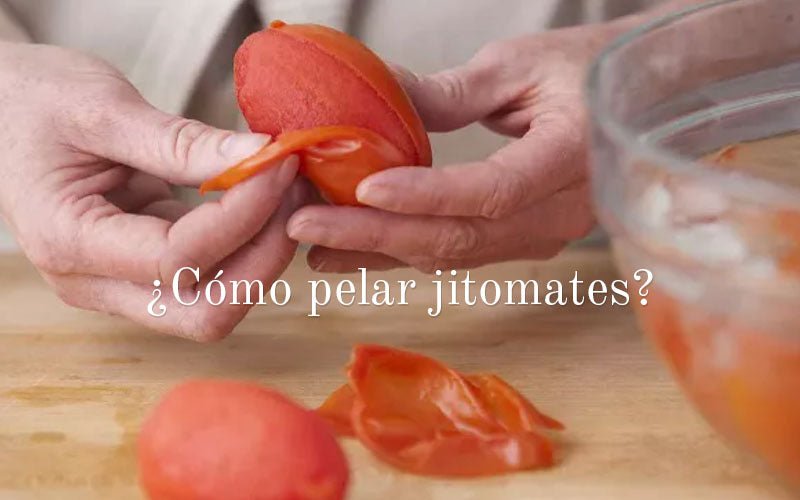 ¿Cómo pelar jitomates?