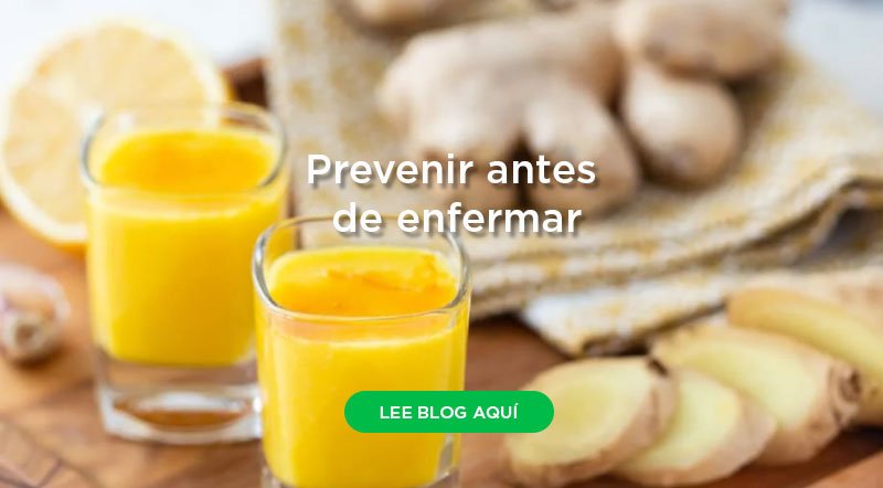 Shots de frutas y verduras para no enfermarte