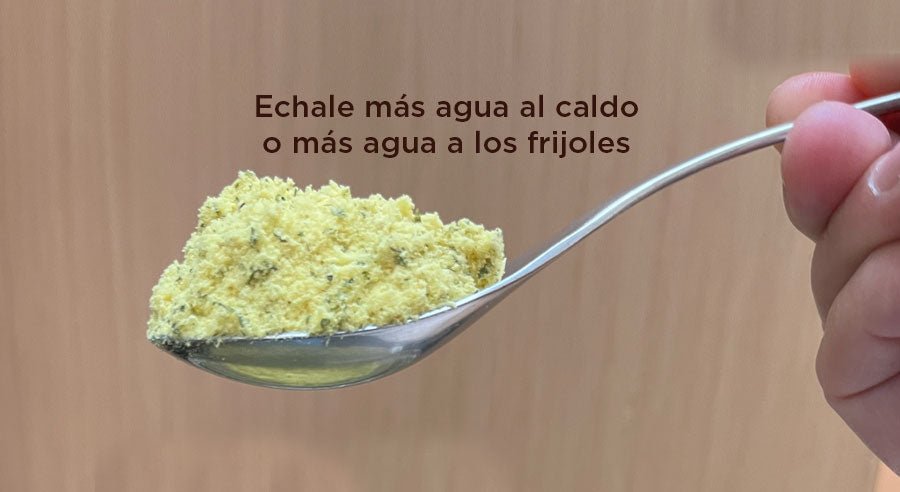 ¿Los sazonadores en polvo son sólo para sazonar caldos?