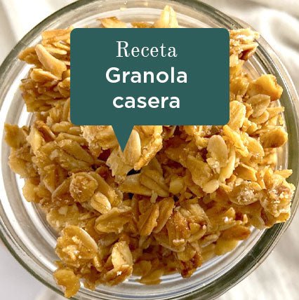 Receta granola casera con miel de abeja