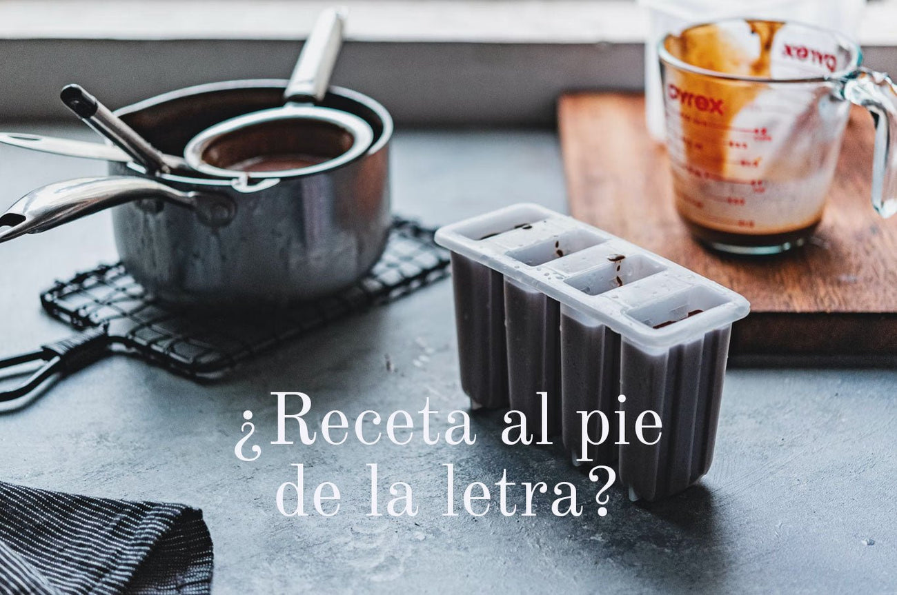 ¿Recetas al pie de la letra?