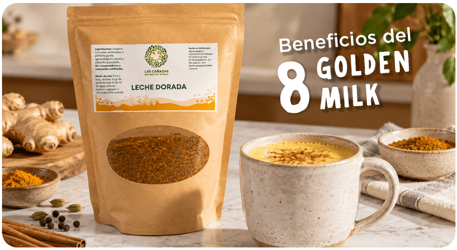 8 beneficios de la golden milk o leche dorada