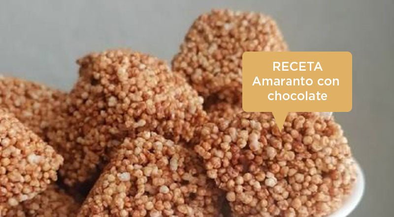 receta amaranto con chocolate