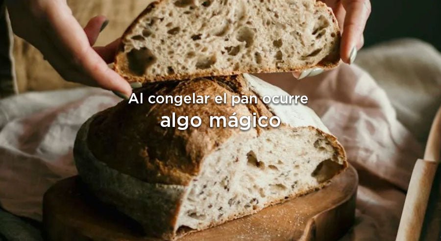Congelar el pan no solo es práctico… ¡es más saludable!