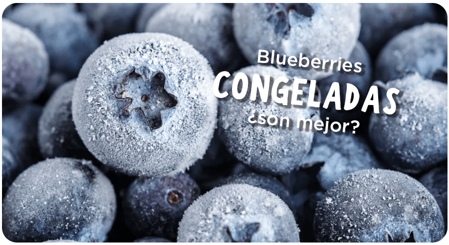 ¿Son mejor las blueberries frescas o congeladas?