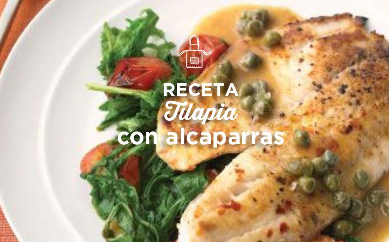 Tilapia con alcaparras