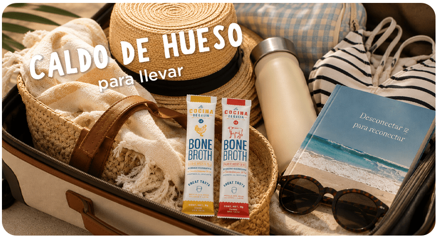 Alimento ancestral en tu maleta: el caldo de hueso en polvo