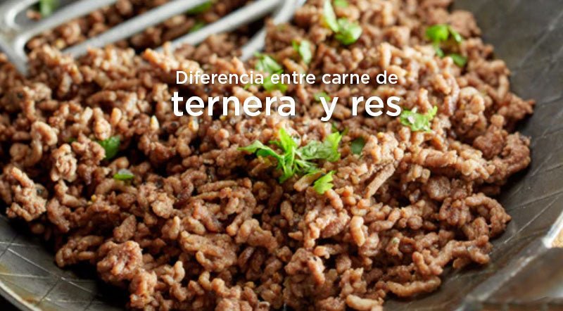 ¿Cuál es la diferencia entre carne de ternera y de res orgánica?