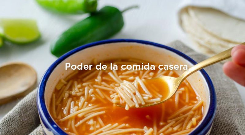 ¿Por qué confiamos en la comida casero?