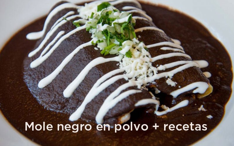 3 recetas fáciles con mole negro en polvo