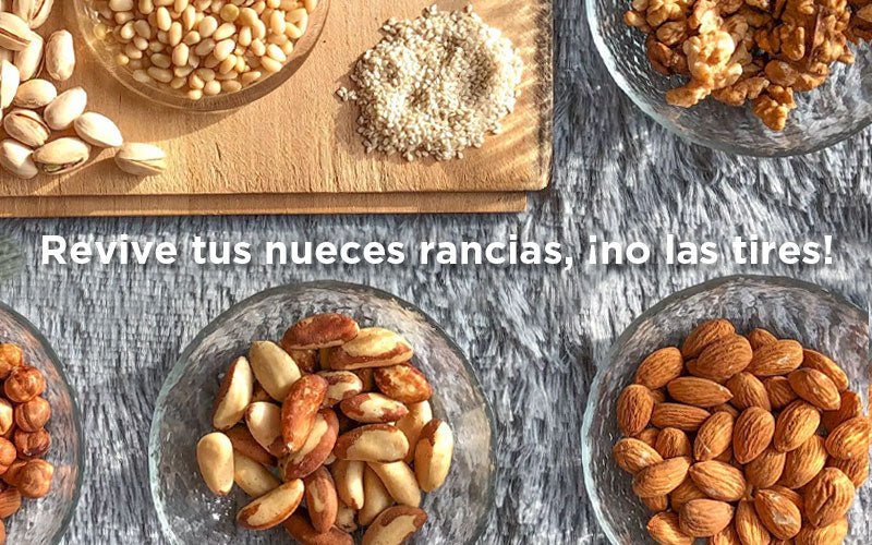¿Qué hacer con las nueces rancias? ¡No las tires!