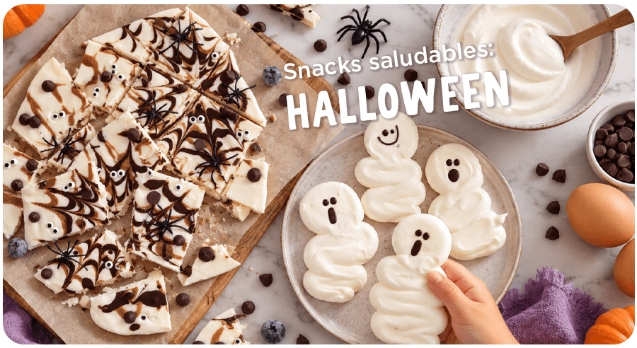 Ideas de snacks sanos de Halloween