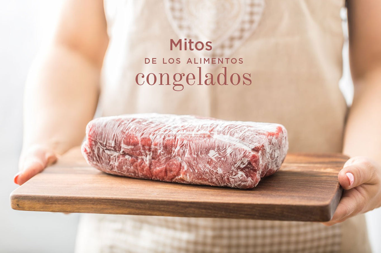 4 mitos de los alimentos congelados