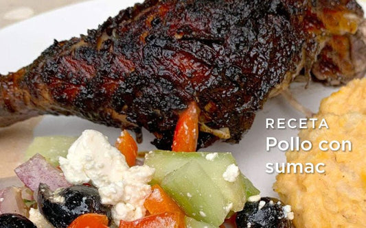 Pollo con sumac y especias