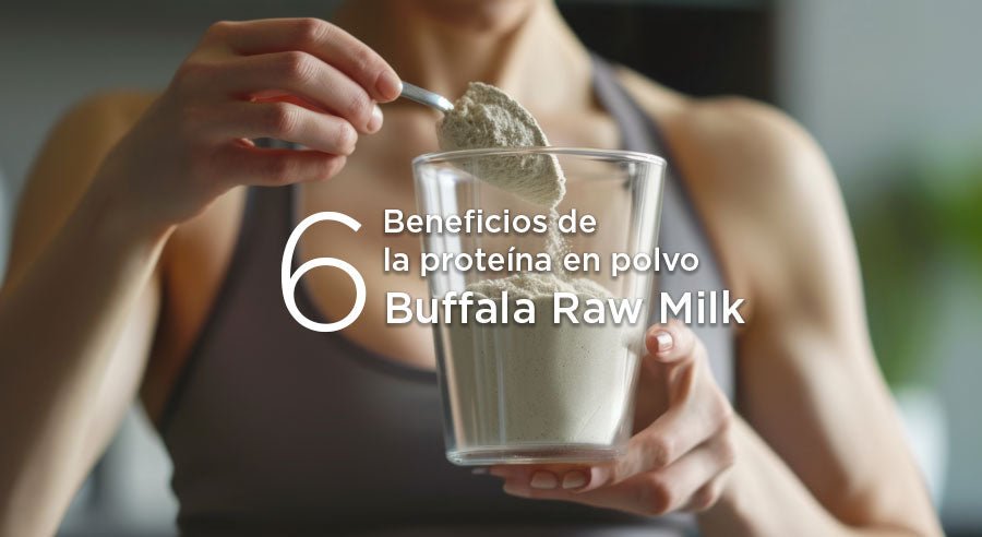 Buffala Raw Milk: proteína completa de búfala  que tu cuerpo reconoce
