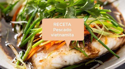 Receta pescado vietnamita con verduras