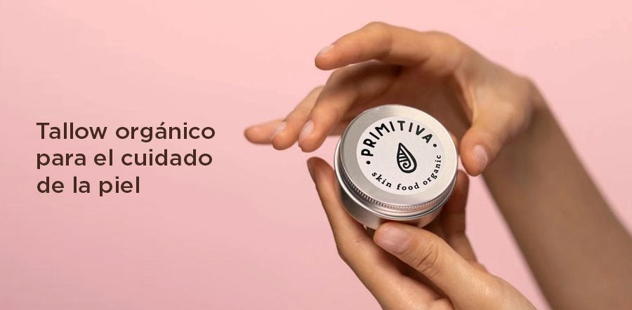 Tallow orgánico para cuidado de la piel