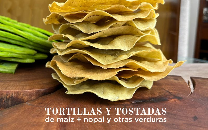 ¿Las tortillas o tostadas de nopal u otros vegetales son mejores que las de puro maíz?