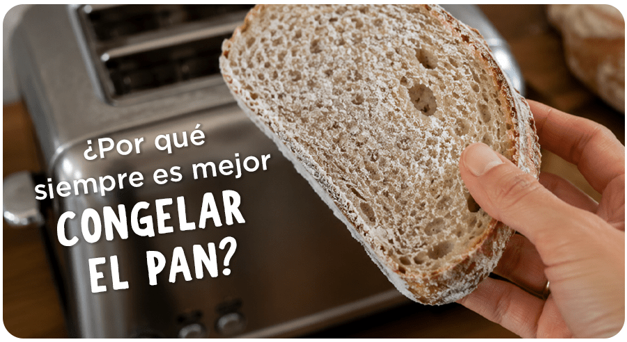 Congelar el pan no solo es práctico… ¡es más saludable!