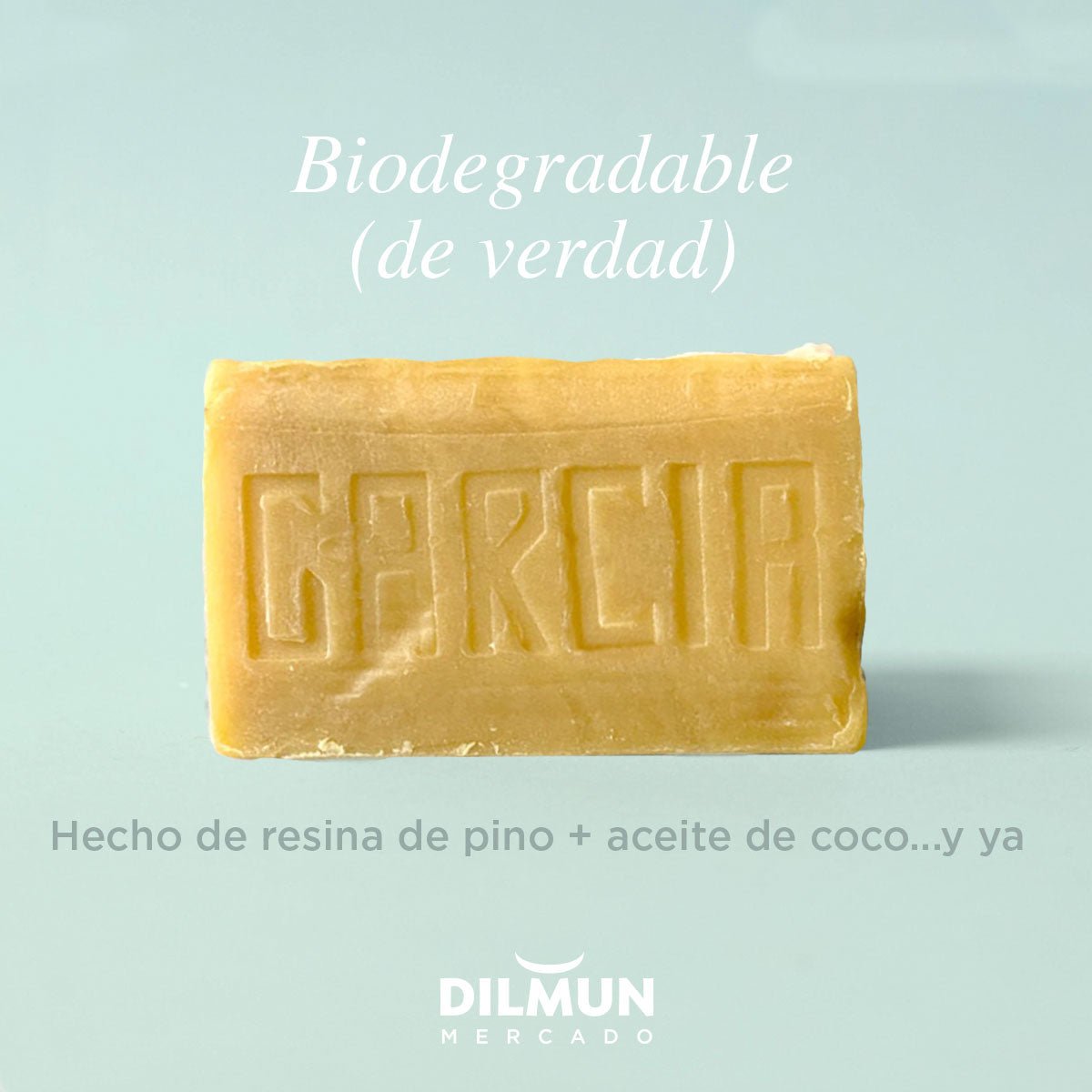 Jabón García biodegradable ¡bueno, bueno!