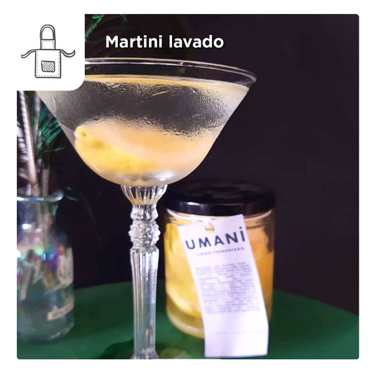 Receta martini lavado