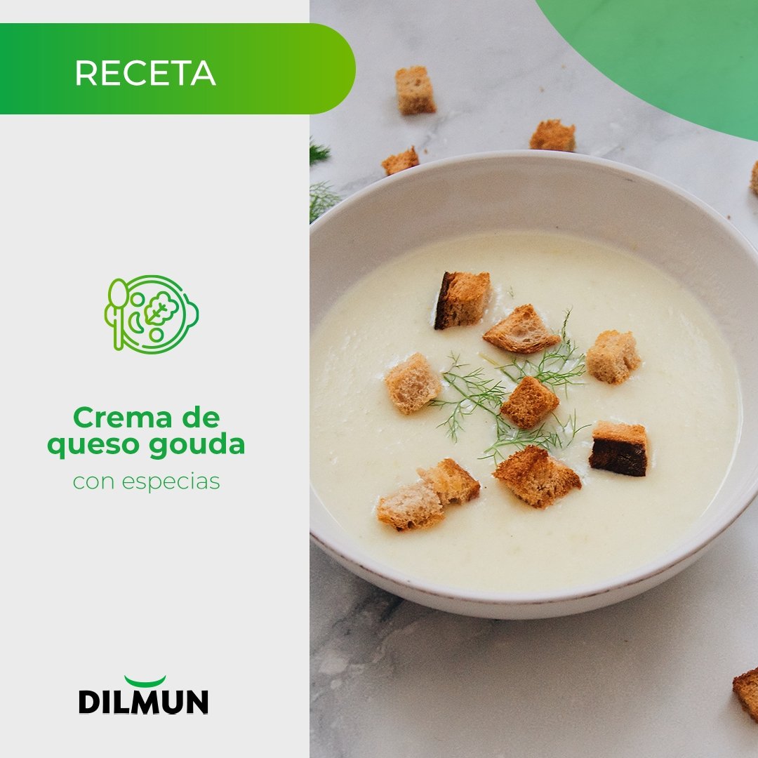 Crema de queso gouda y especias