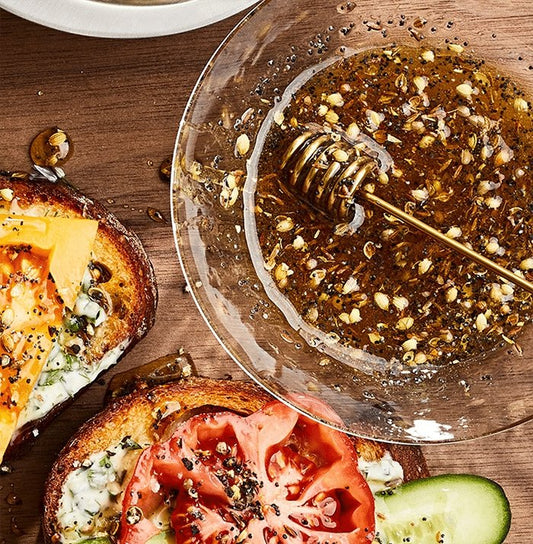 Miel con comino y semillas de cilantro