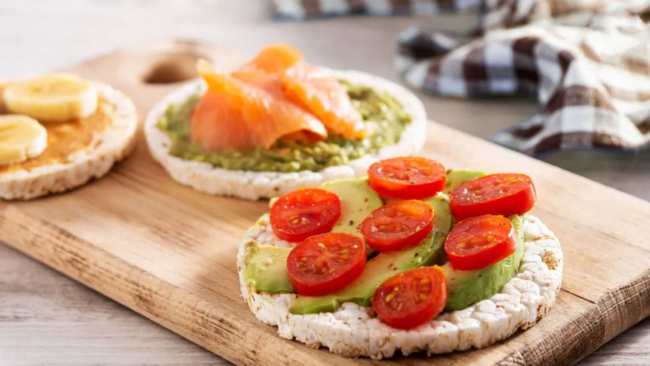 ¿Las galletas o tostadas de arroz son saludables?